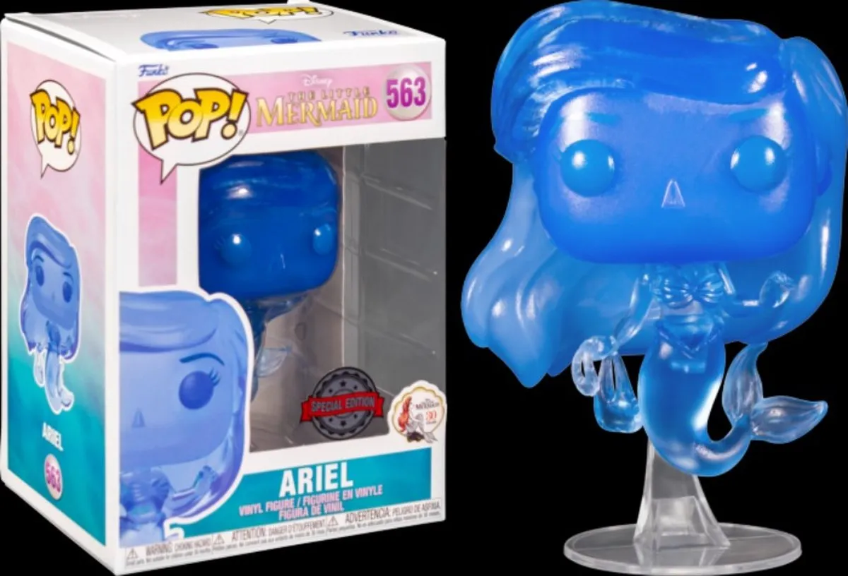 Funko POP! The Little Mermaid - Ariel met tas Translucent S.E. - 563 - afbeelding 2 van 3