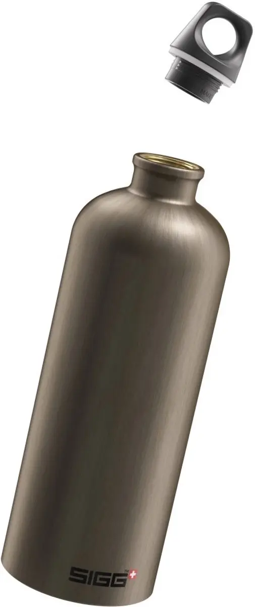 Sigg Traveller 1.0L Drinkfles - 1L - Grijs