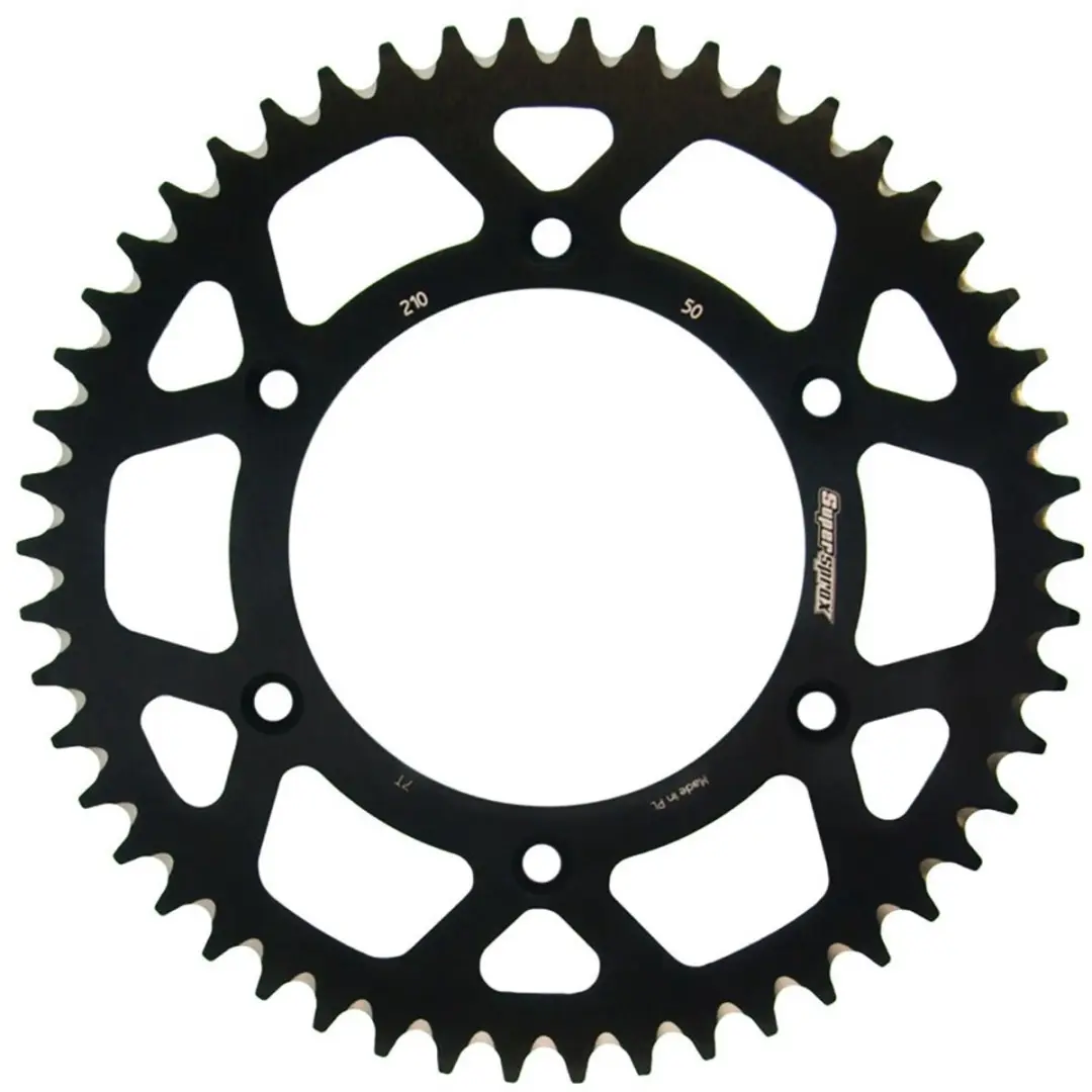 Supersprox Aluminium Honda 520x50 Ral210x50blk Achtertandwiel Zilver 50t