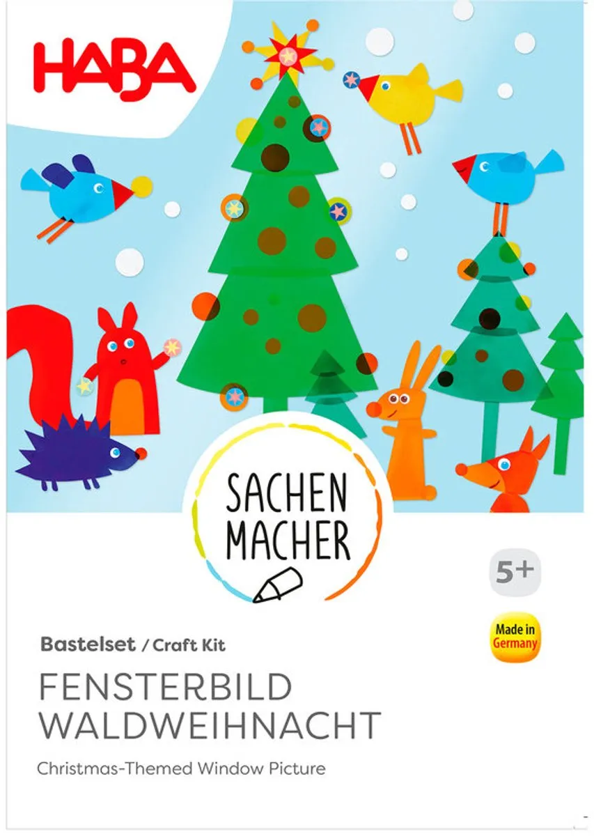 Haba Knutselpakket Raamdecoratie Kerst