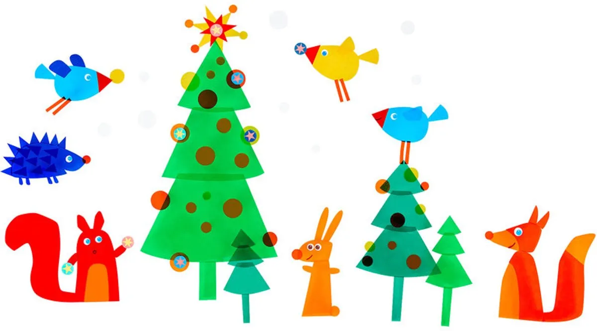 Haba Knutselpakket Raamdecoratie Kerst - Multicolor