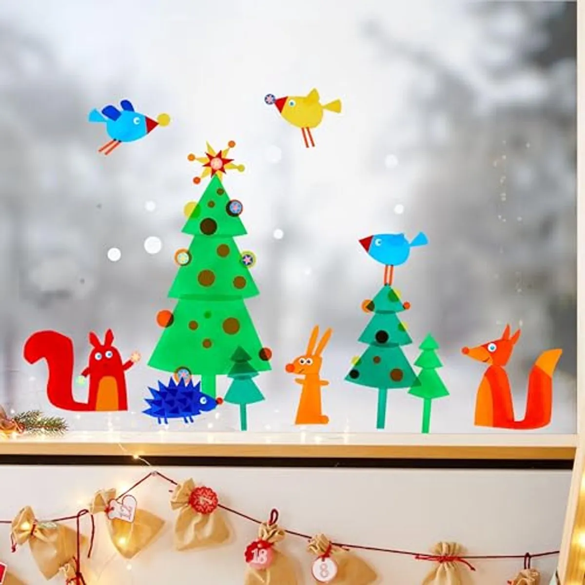 Haba Knutselpakket Raamdecoratie Kerst - Multicolor