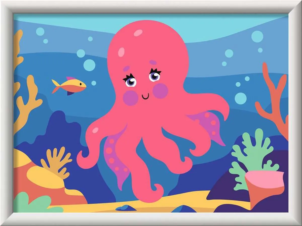 Ravensburger CreArt Octopus Neon Schilderset Compleet