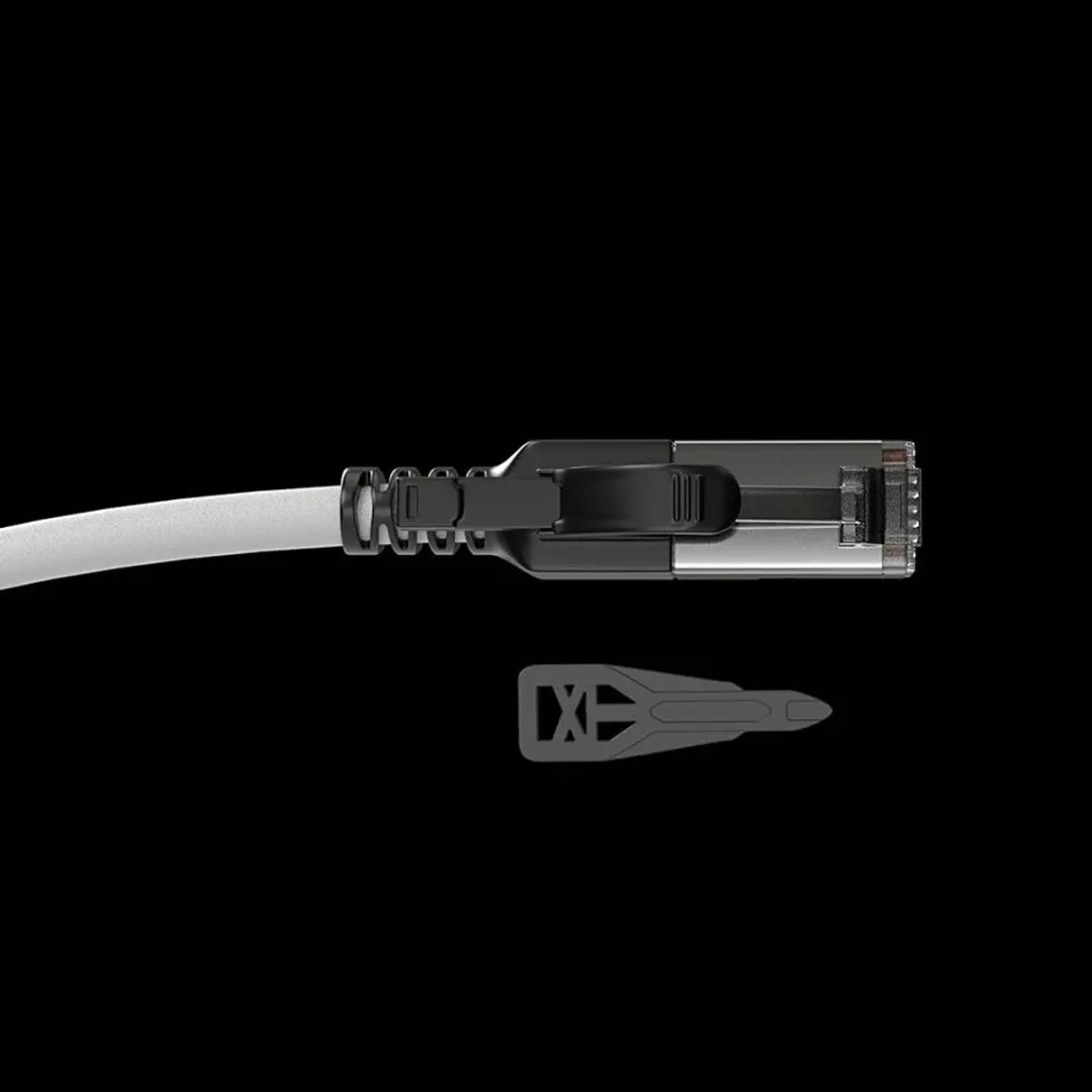 Lindy 47603 Ethernetkabel CAT6A S/FTP 1,5m Grijs - afbeelding 4 van 6