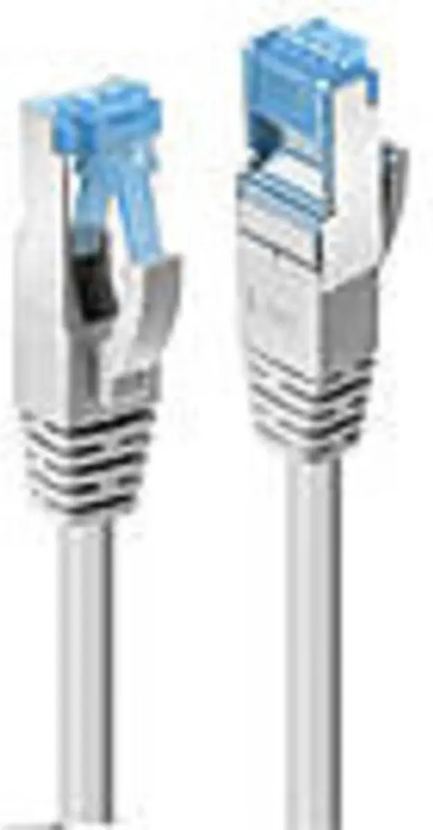 Lindy CAT 6A S/FTP Patchkabel 1m - Grijs - afbeelding 4 van 6