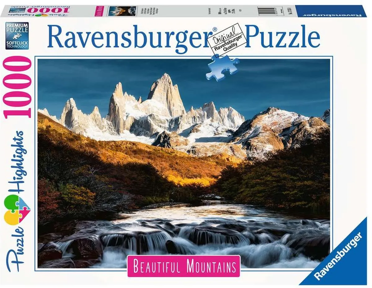 Ravensburger Monte Fitz Roy Legpuzzel 1000 Stuks