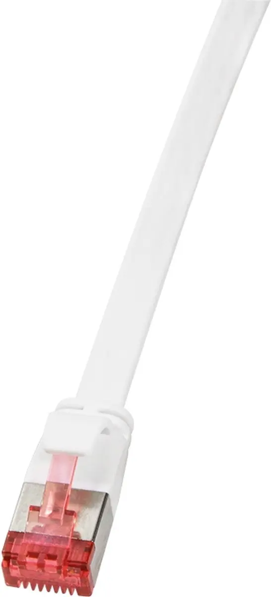 CAT6 U/FTP (STP) kabel 1 meter Wit