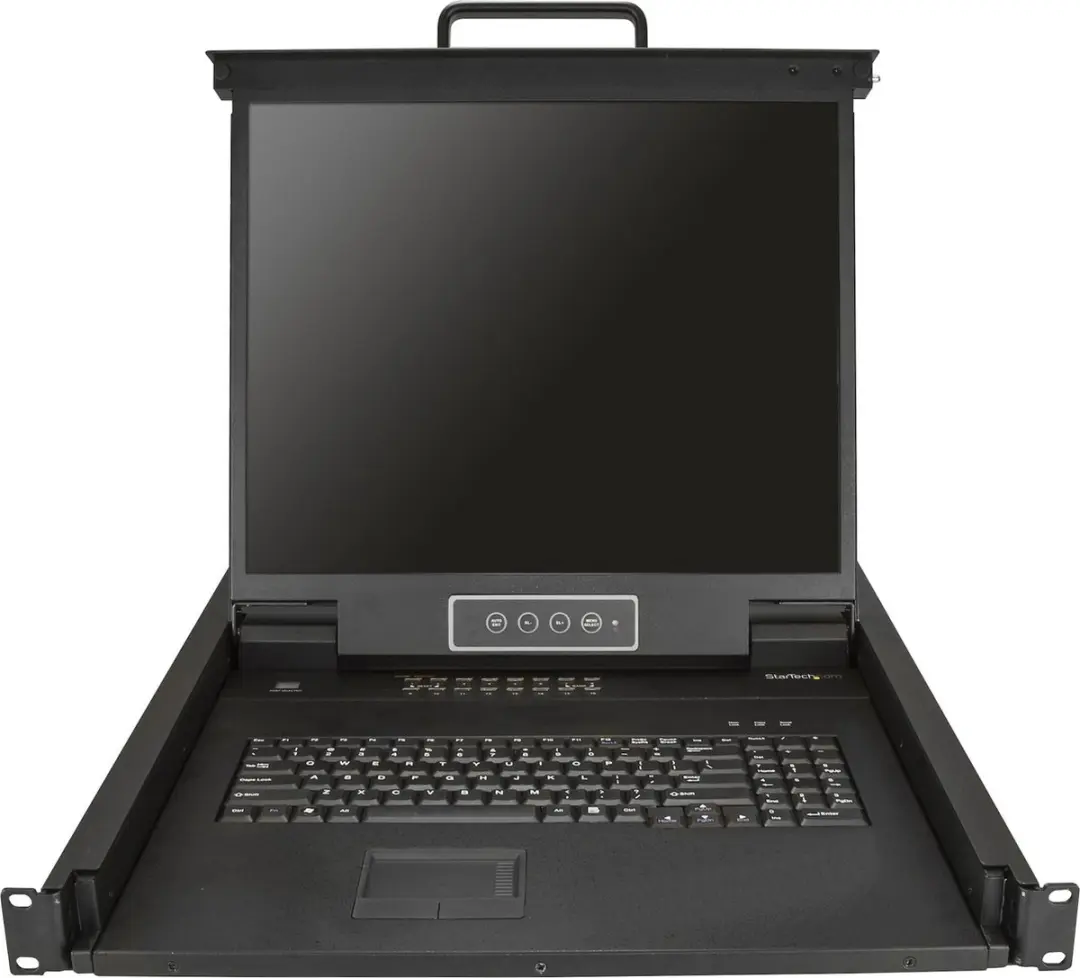 Startech RKCONS1916K KVM Console 1U 16 Poorten - Zwart - afbeelding 3 van 6