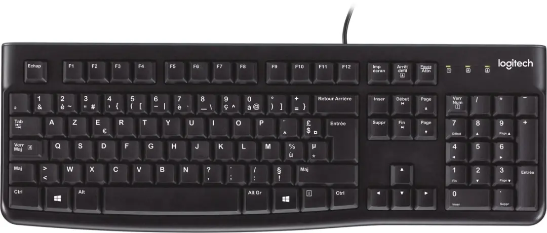 Logitech K120 Toetsenbord AZERTY