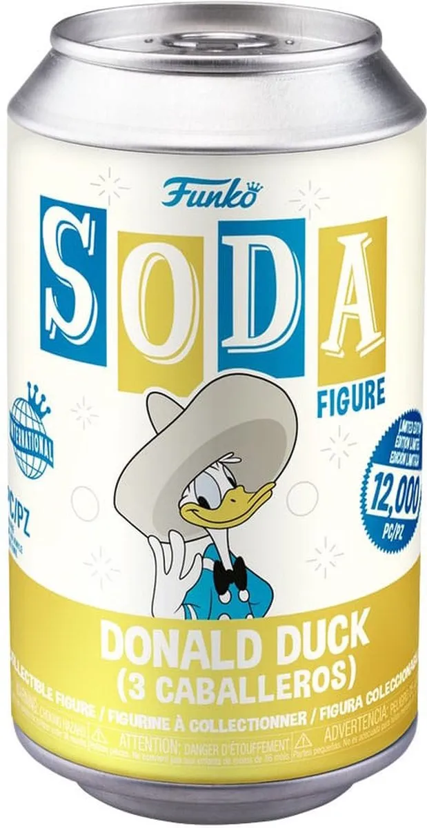 Funko Donald Duck 3 Caballeros Vinyl SODA Figure - 11cm - Multicolor - afbeelding 5 van 6