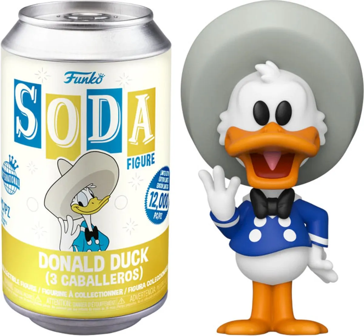 Funko Donald Duck 3 Caballeros Vinyl SODA Figure