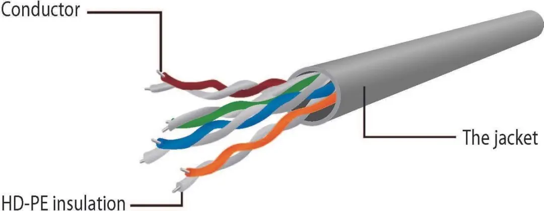 Cablexpert UTP Cat6 Patchkabel 0.25m - Blauw - afbeelding 4 van 5