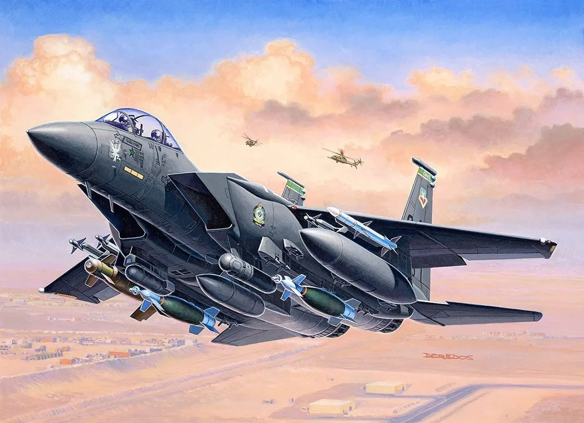 Revell 03972 F-15E Strike Eagle Modelbouwpakket - 1:144 - Multi