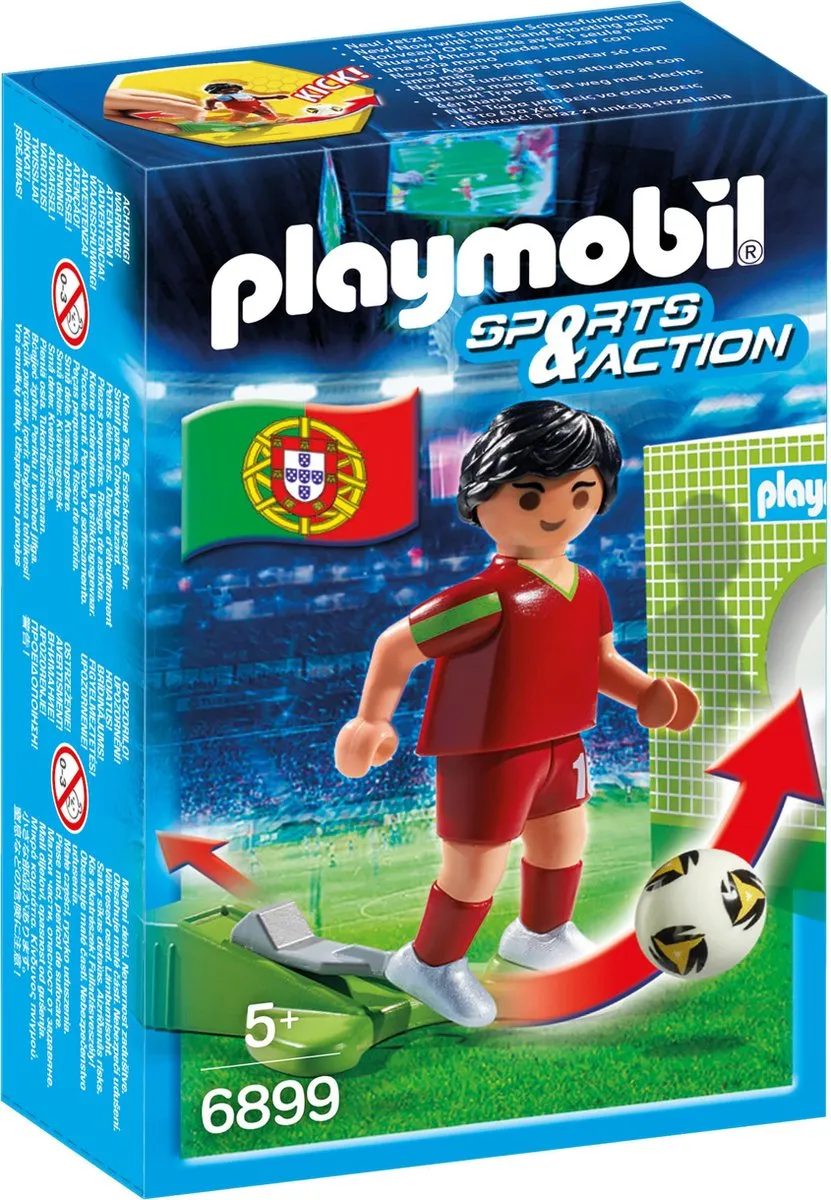 Playmobil Voetbalspeler Portugal 6899