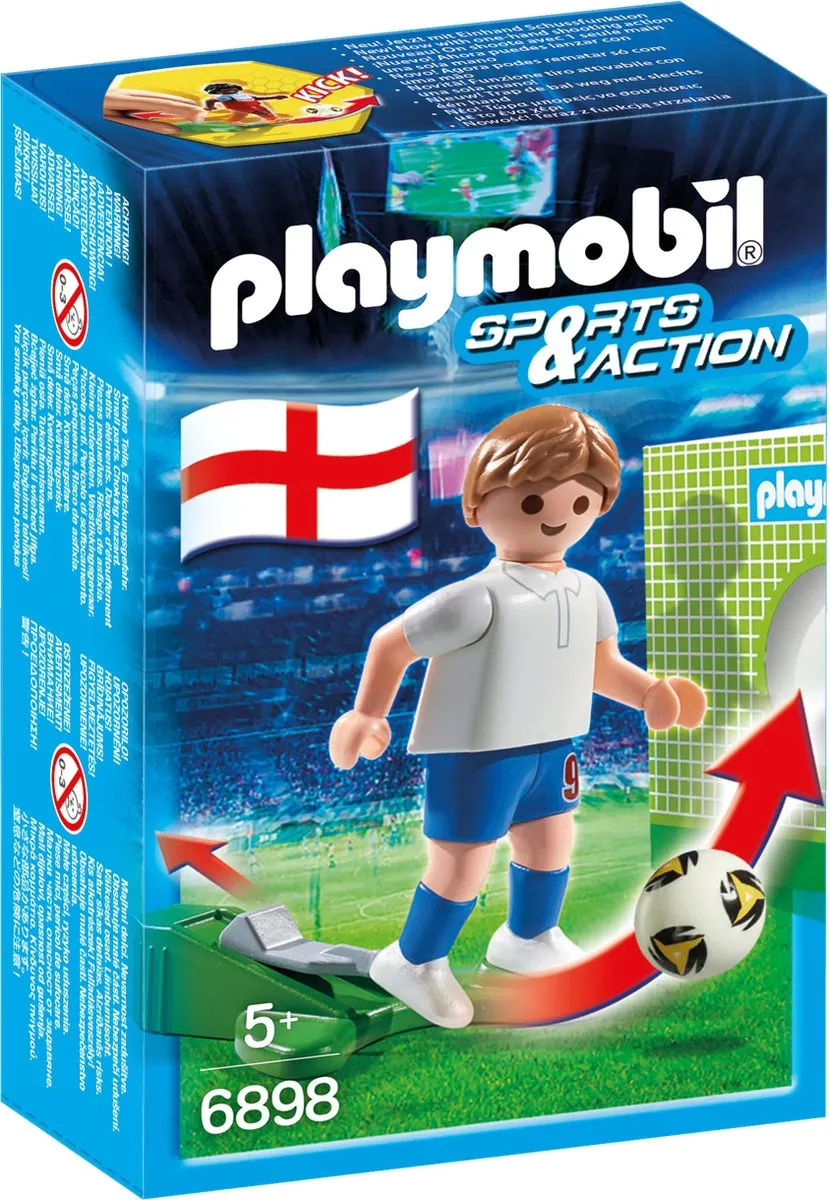 Playmobil Voetbalspeler Portugal 6899 - Rood/ Groen