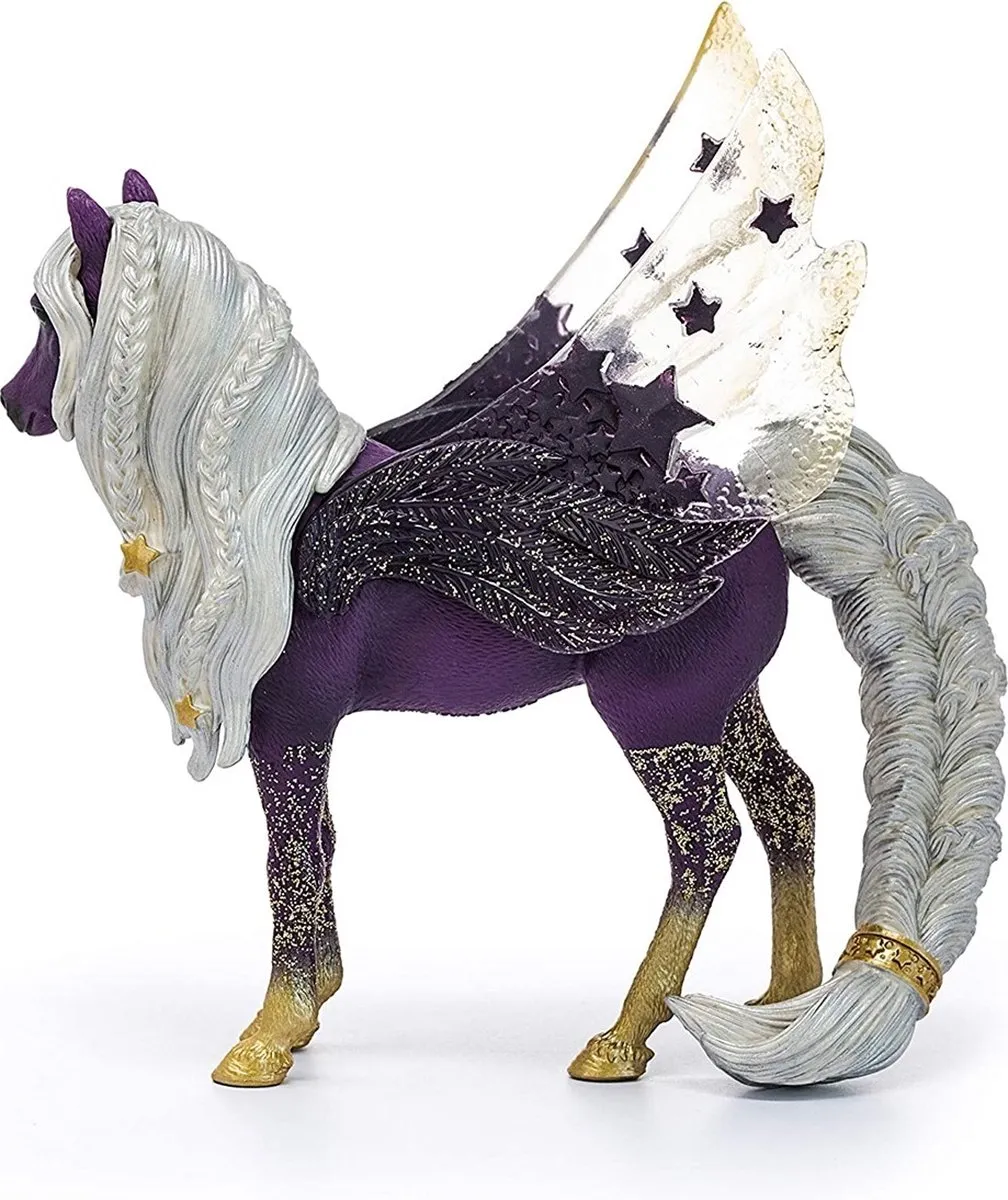 Schleich BAYALA Sterrenpegasus Speelfiguur 70579 - Paars - afbeelding 5 van 6