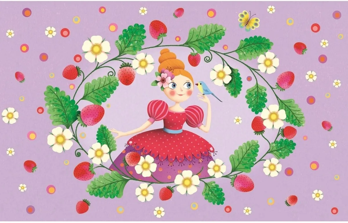 Djeco Muziekdoosje Melodie van de Prinses - Roze/Paars