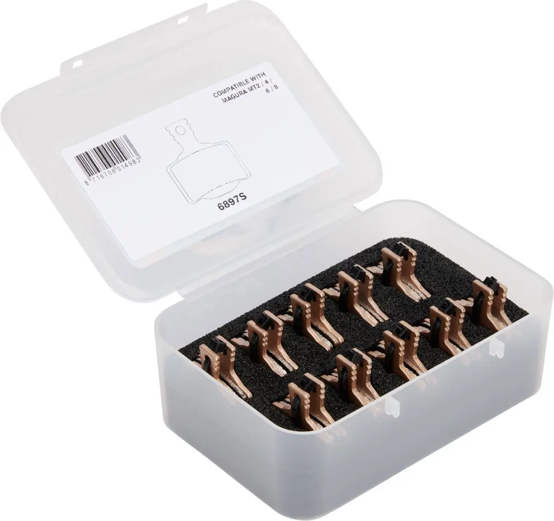 Elvedes 6897s-box Gesinterde Schijfremblokken 1mm - 10 Paar