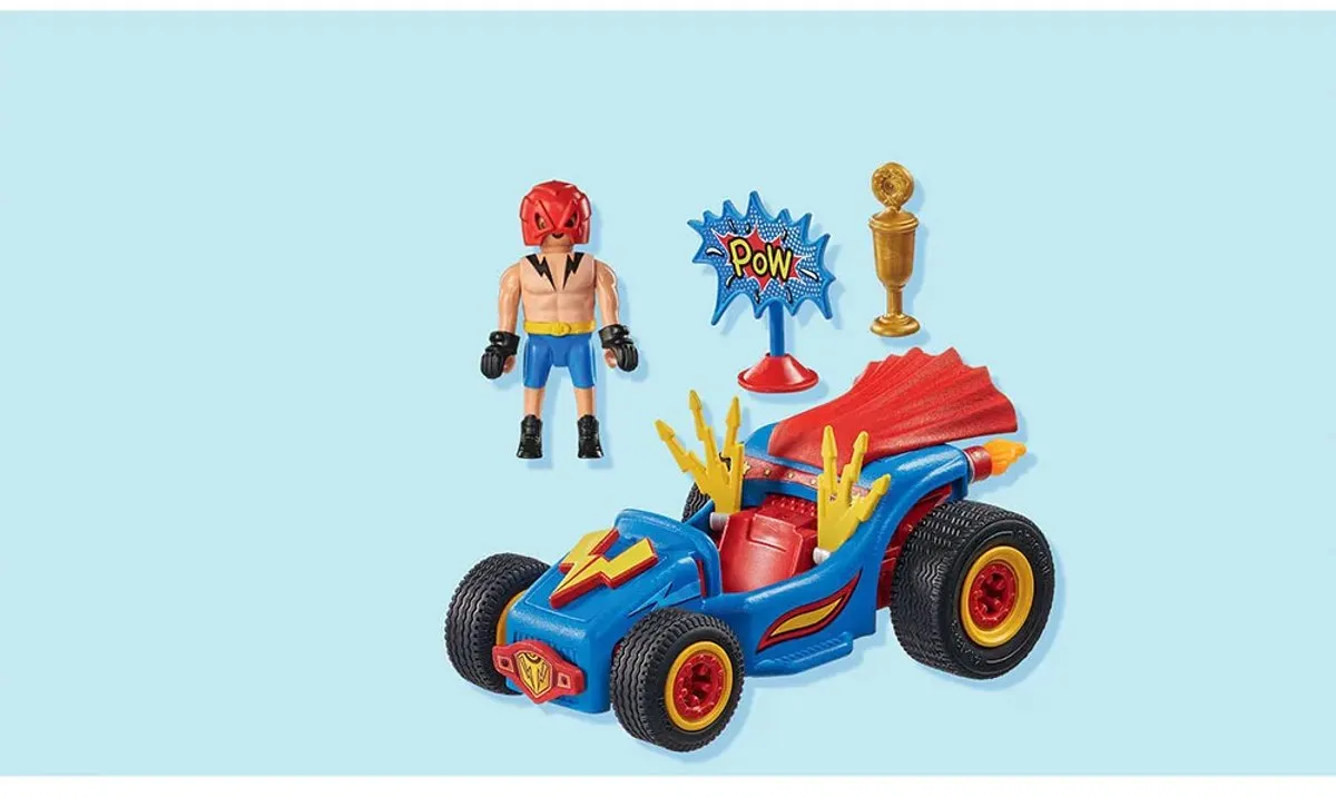 Playmobil Funstars Race Worstelaar 71632 - Meerkleurig