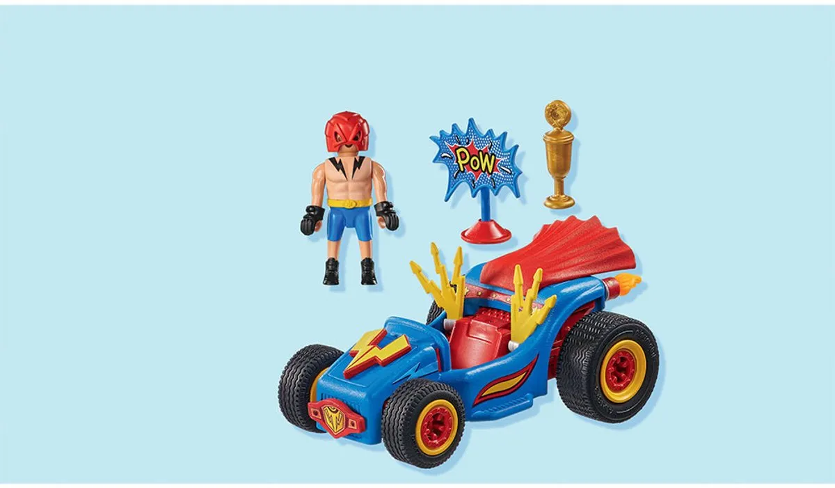 Playmobil Funstars Race Worstelaar 71632 - Meerkleurig