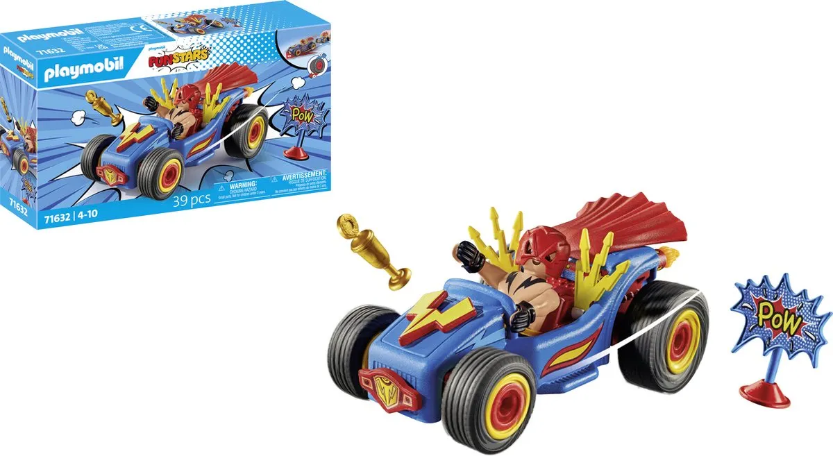 Playmobil Funstars Race Worstelaar 71632