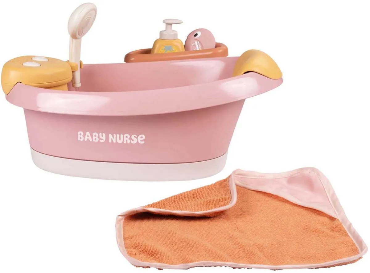 Smoby Baby Nurse Poppenbad Multi kleuren