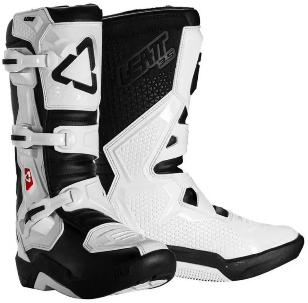 Leatt 3.5 Off-road Laarzen - Kinderen 38 - Wit/Zwart