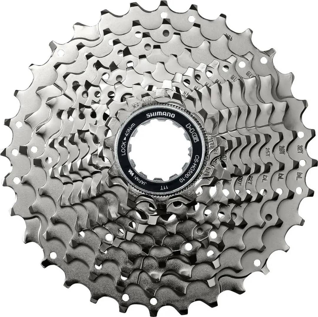 Shimano CS-HG500 10-speed Cassette 12-28T - Zilver/Chroom - afbeelding 6 van 6
