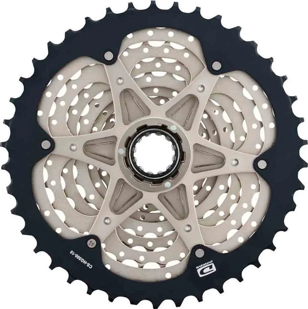 Shimano CS-HG500 10-speed Cassette 12-28T - Zilver/Chroom - afbeelding 2 van 6