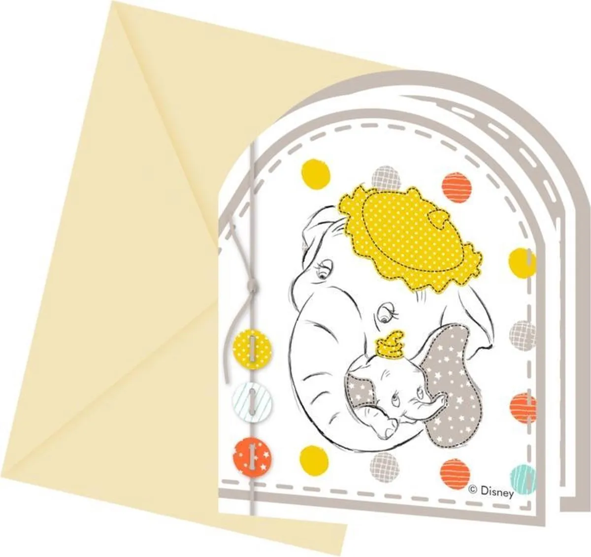 Disney Baby Shower Uitnodigingen