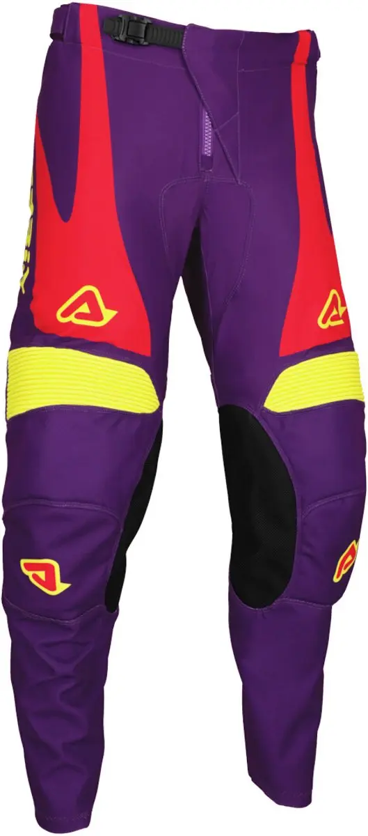Acerbis MX-Track Askar Violet Gele Crossbroek