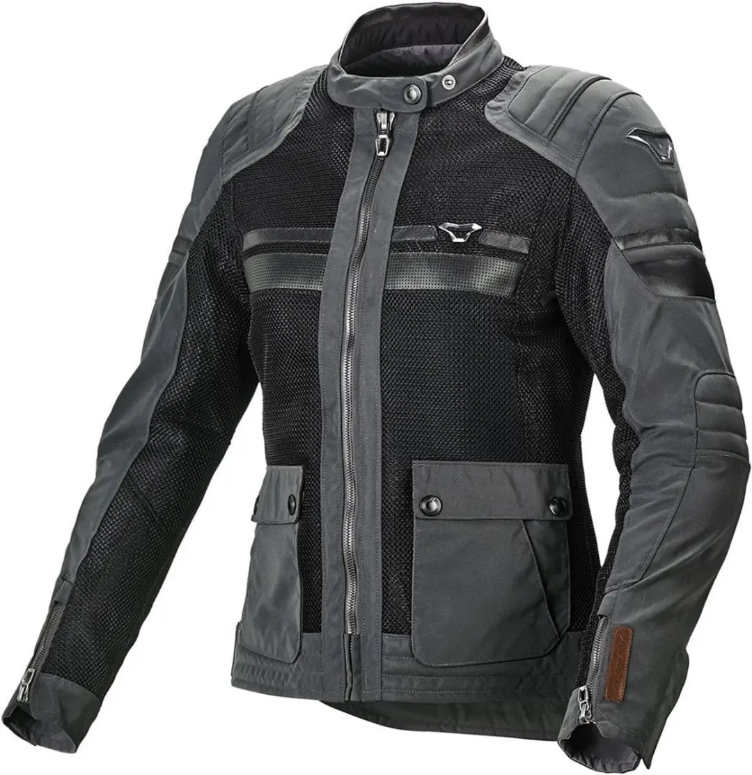 Macna Fluent NightEye Dames Motorfiets Textiel Jas -