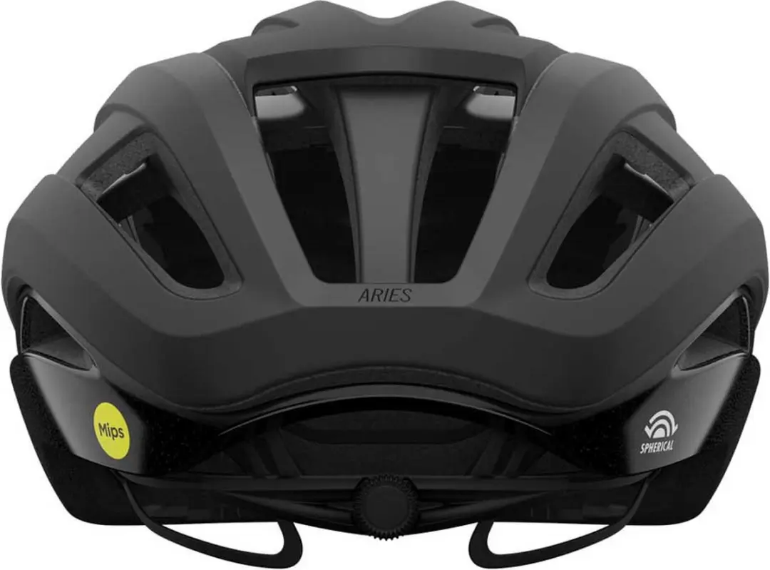 Giro Aries Spherical Racefietshelm - Mat Zwart - S