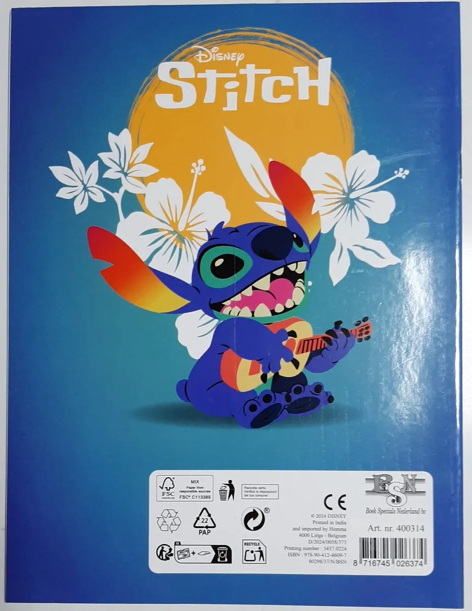 Disney Lilo & Stitch Kleurboek - 32 Pagina's