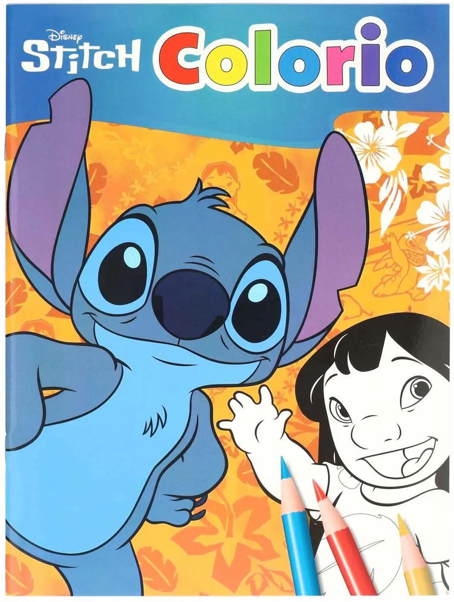 Disney Lilo & Stitch Kleurboek - 32 Pagina's