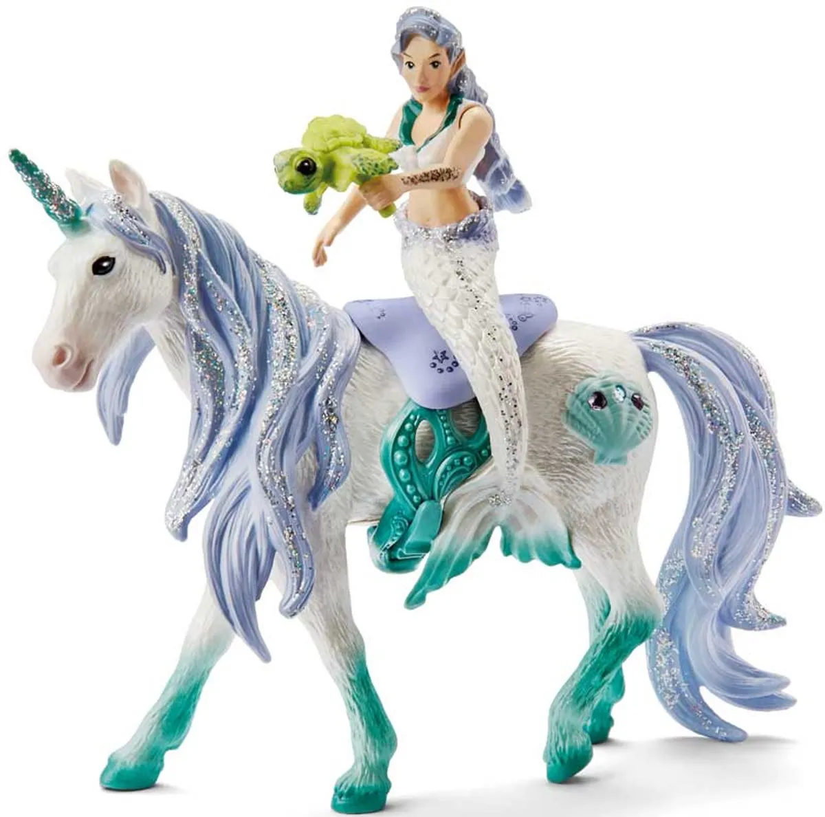 Schleich Bayala Zeemeermin Zee-eenhoorn Speelfiguur 42509 - Multikleur - afbeelding 6 van 6