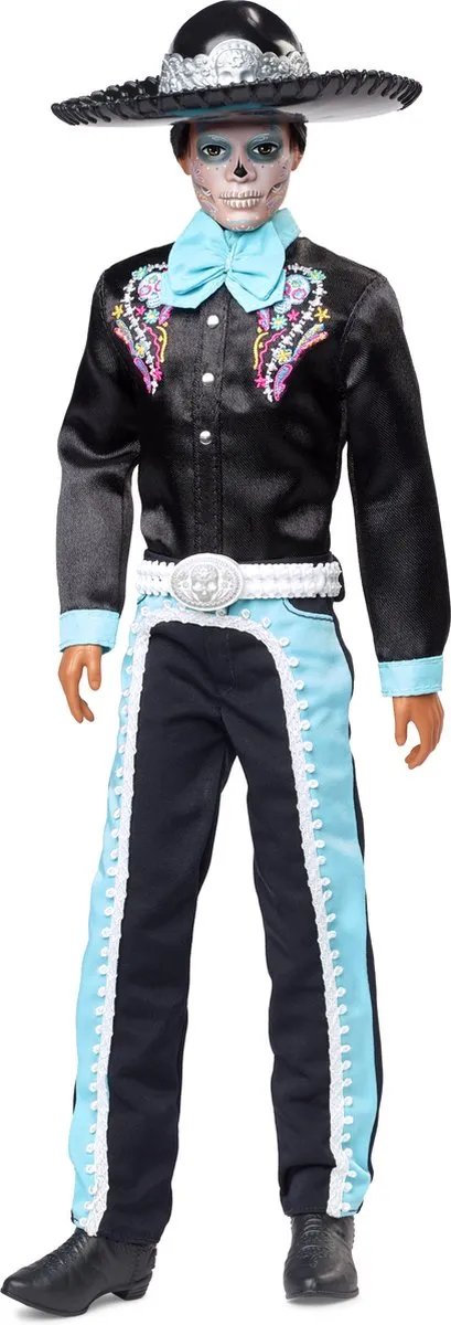 Barbie Ken Día De Muertos-pop