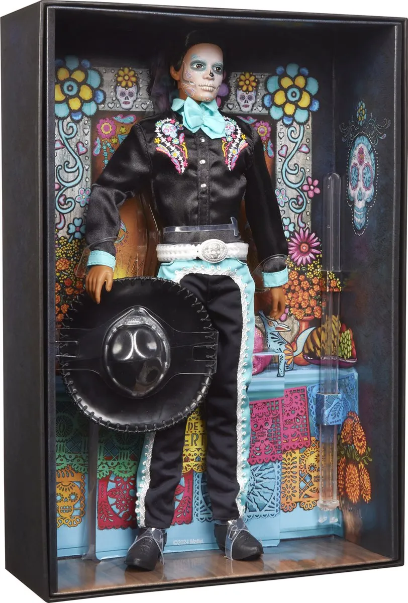 Barbie Ken Día De Muertos-pop - Meerkleurig