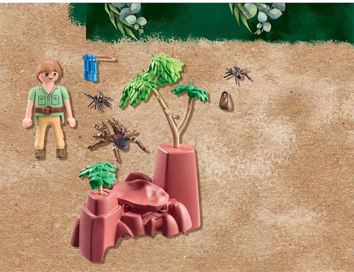 Playmobil Wiltopia Spinrotsen 71627 - Multikleur