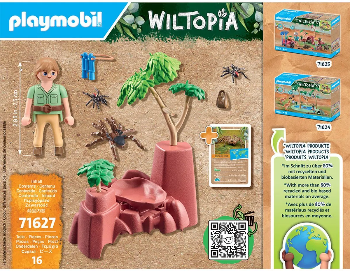 Playmobil Wiltopia Spinrotsen 71627 - Multikleur - afbeelding 6 van 6