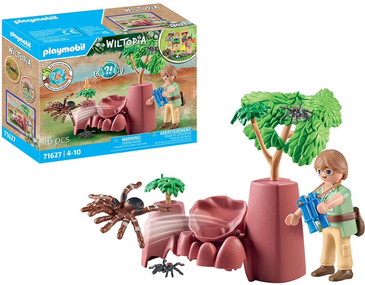 Playmobil Wiltopia Spinrotsen 71627 - Multikleur