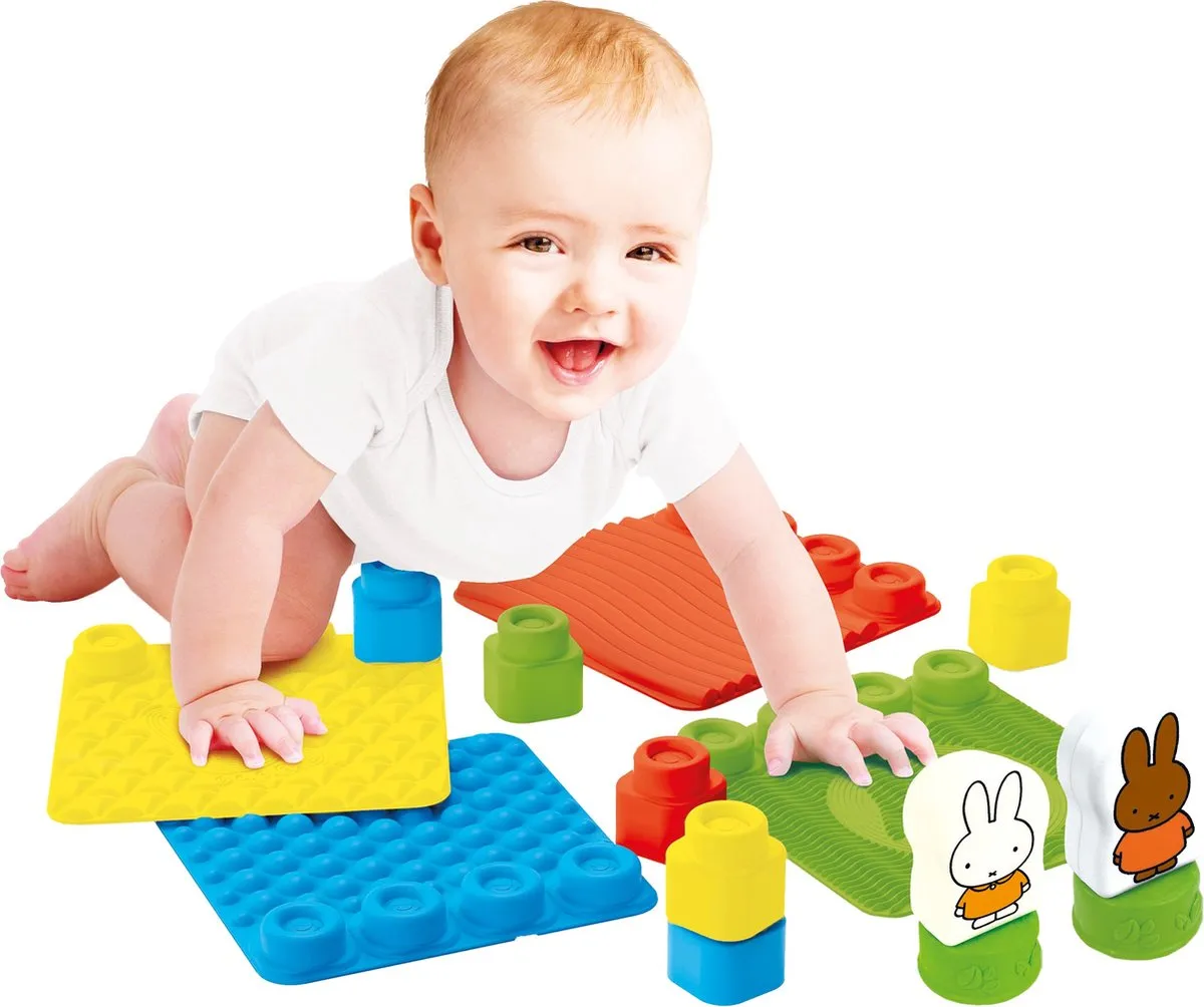 Clementoni Soft Clemmy Nijntje Sensory Mat - Blauw