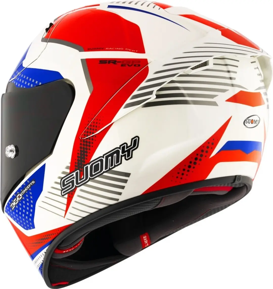 Suomy SR-GP Evo Airspeed Integraalhelm - XL - Blauw/Rood