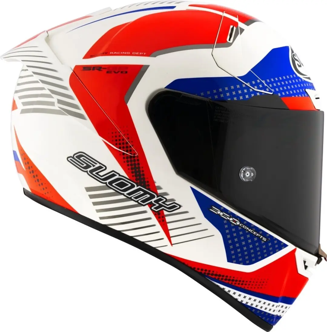 Suomy SR-GP Evo Airspeed Integraalhelm - XL - Blauw/Rood