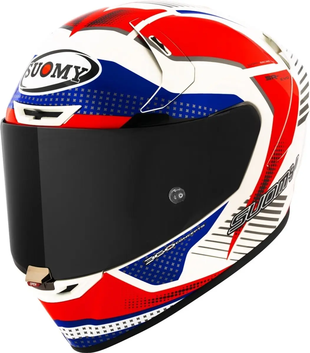 Suomy SR-GP Evo Airspeed Rood Blauw Integraalhelm