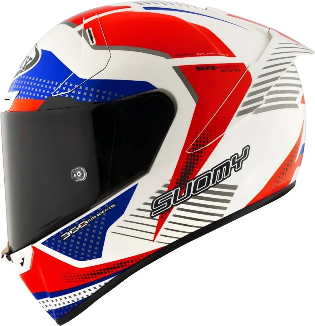 Suomy SR-GP Evo Airspeed Integraalhelm - XL - Blauw/Rood