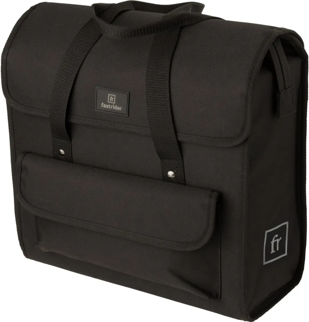 Fastrider Shopper Luxe Enkele Fietstas Zwart