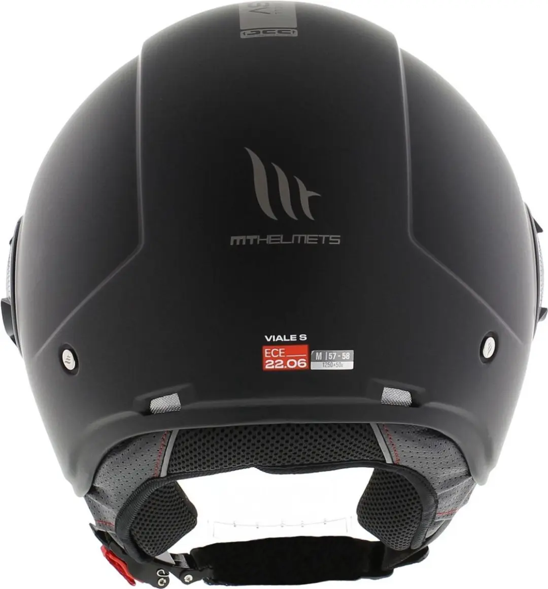 MT Helmets Viale S - Maat S - Zwart