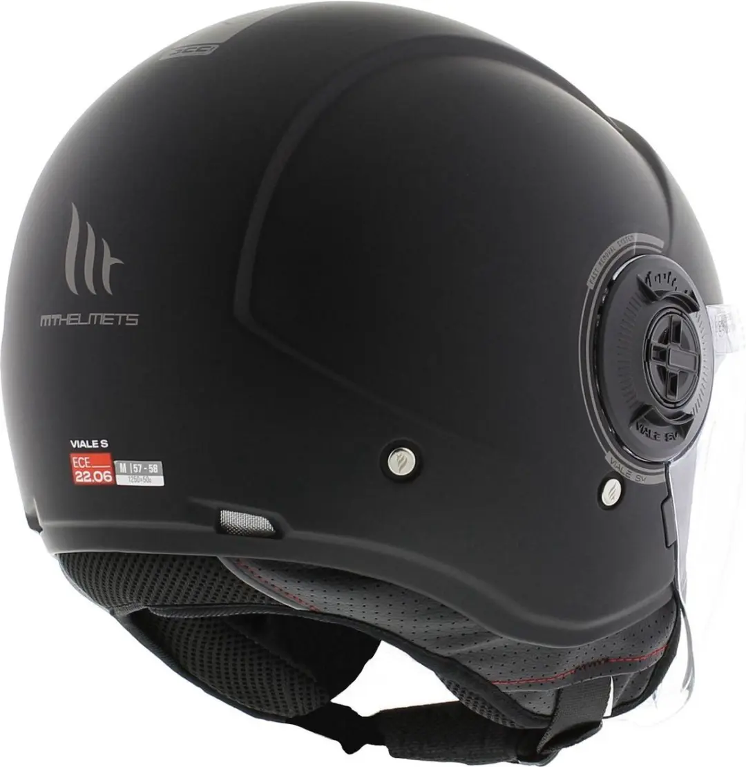 MT Helmets Viale S - Maat S - Zwart