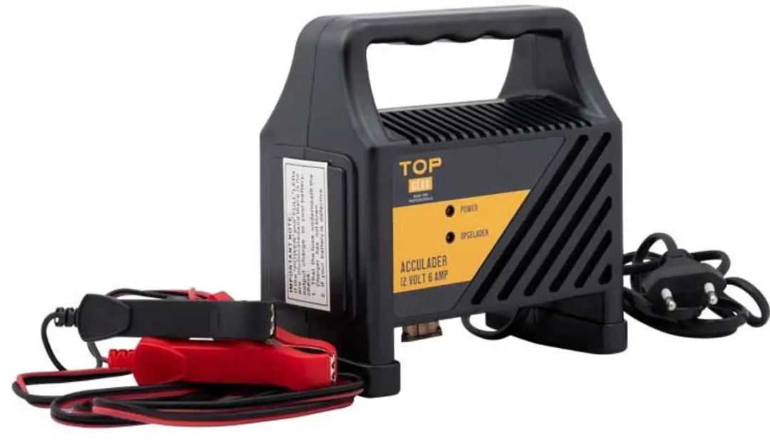 Acculader 12 volt, 6 ampère